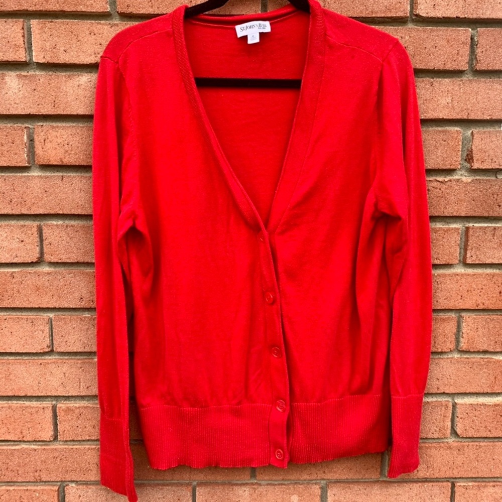 St. John’s Bay V Neck Cardigan